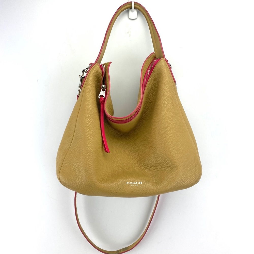 Coach Bleecker Sullivan Hobo Pebble Leather Handbag
